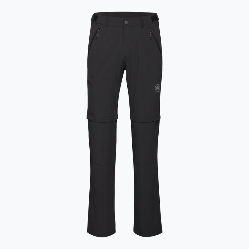 Men's trekking trousers Mammut Runbold IV Zip Off Regular black 7