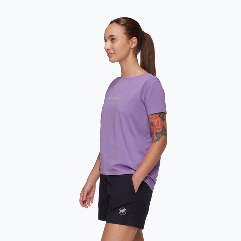 Mammut Seon Playground women's t-shirt lavandin 3