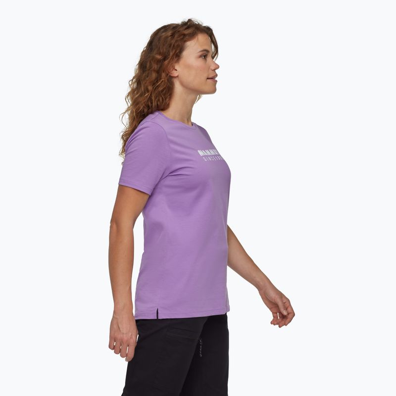 Mammut Core Classic women's t-shirt lavandin 3