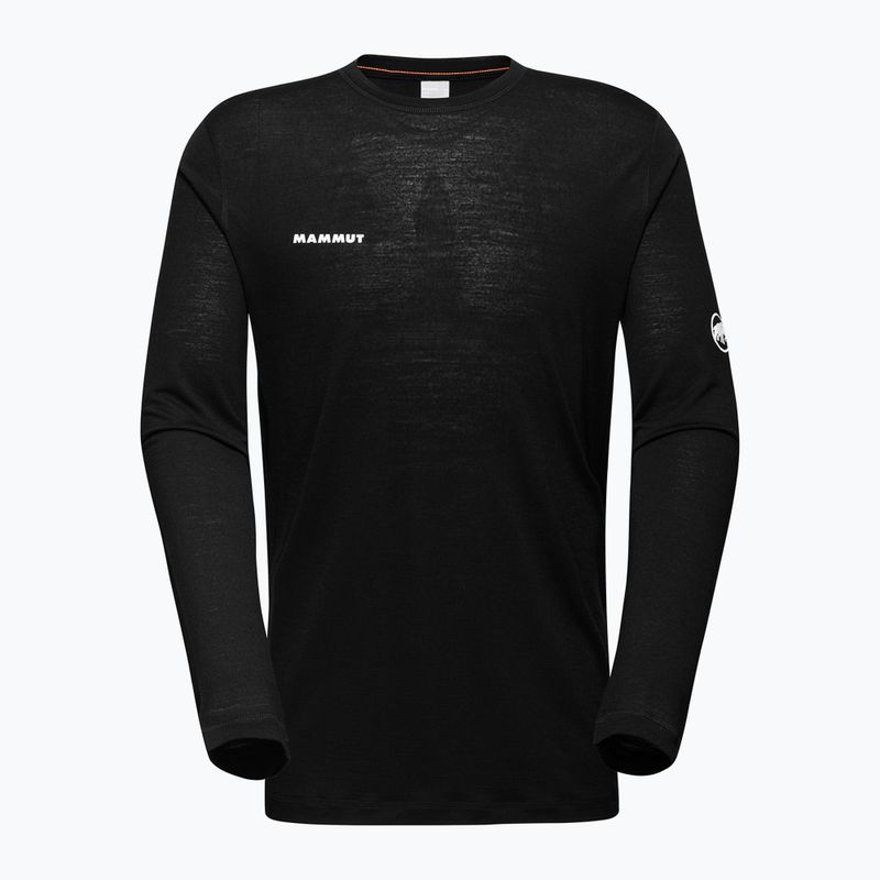 Men's Longsleeve Mammut Tree Wool FL black 01690 4