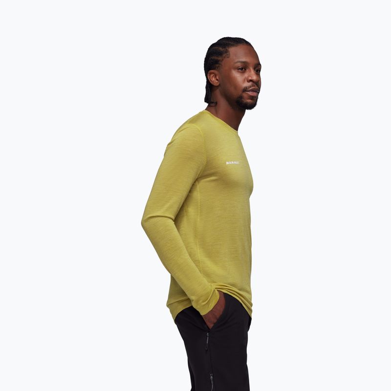 Men's Longsleeve Mammut Tree Wool FL aura melange 01690 3