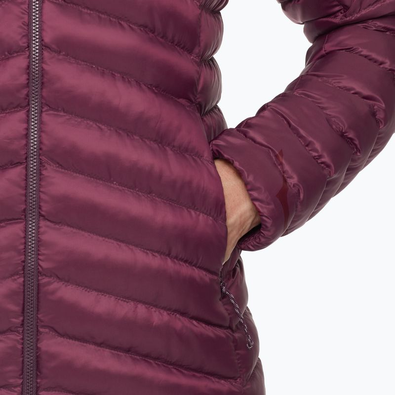 Women's insulated jacket Mammut Albula IN Hooded vin/black 5