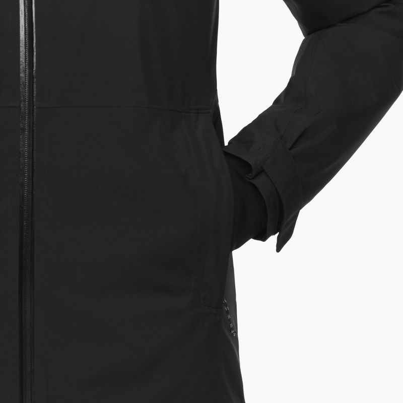 Men's rain jacket Mammut Linard HS Thermo Hooded Jacket Men black 5