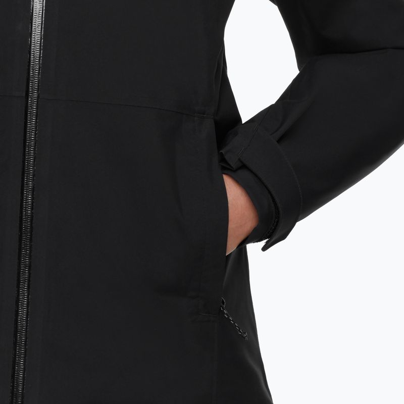 Women's rain jacket Mammut Linard HS Thermo Hooded Jacket Women black 5