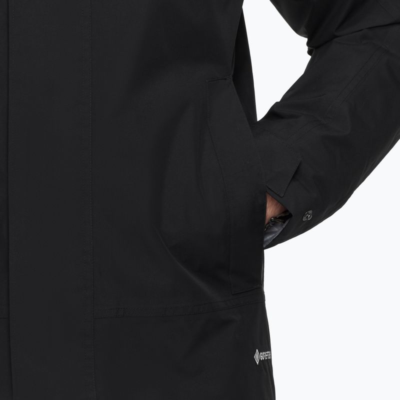 Men's down jacket Mammut Treeline HS Thermo Hooded black 5