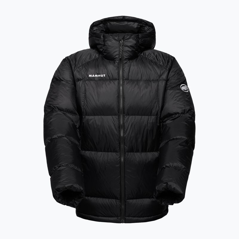 Men's down jacket Mammut Glacier Glow Insulation Hooded black 5