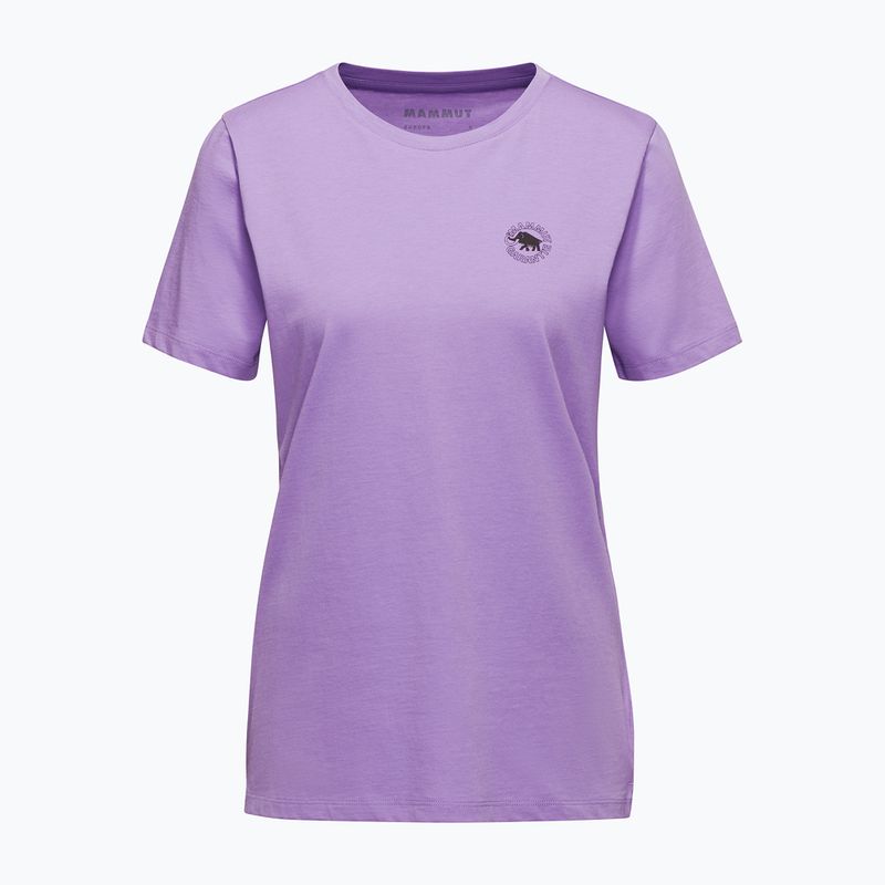 Women's T-shirt Mammut Core Classic lavender
