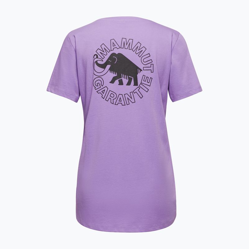 Women's T-shirt Mammut Core Classic lavender 2