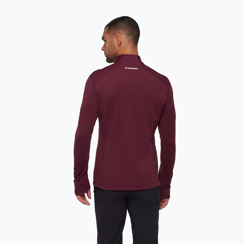 Men's sweatshirt Mammut Taiss Light ML wine/black 2