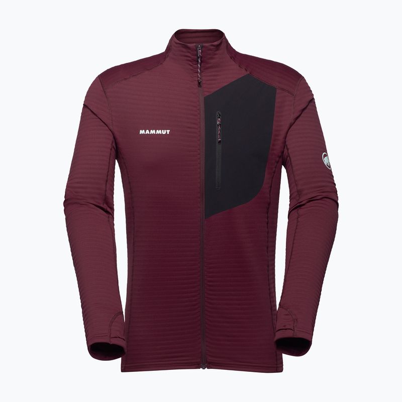 Men's sweatshirt Mammut Taiss Light ML wine/black 4