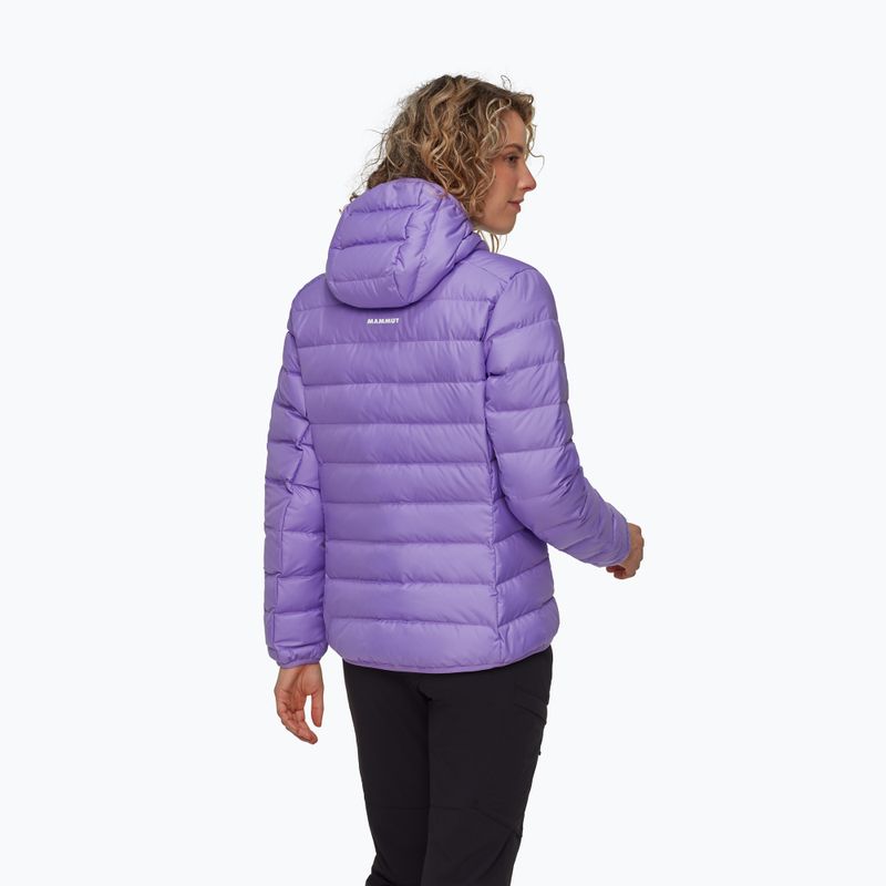 Women's down jacket Mammut Waymarker IN Hooded lavandin/black 2