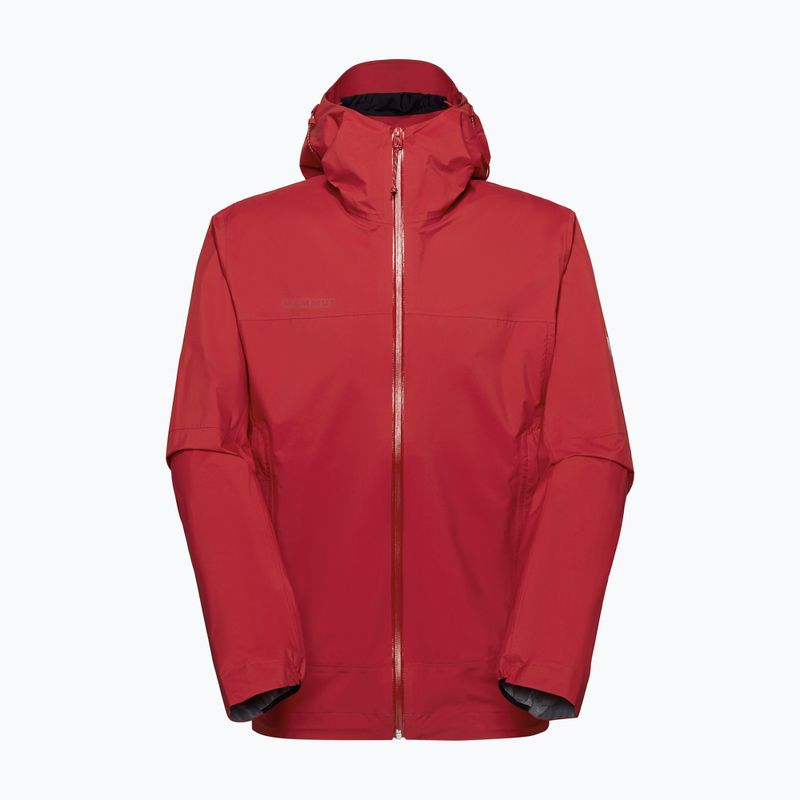 Men's wind jacket Mammut Ducan HS Hooded dark mammut red 8