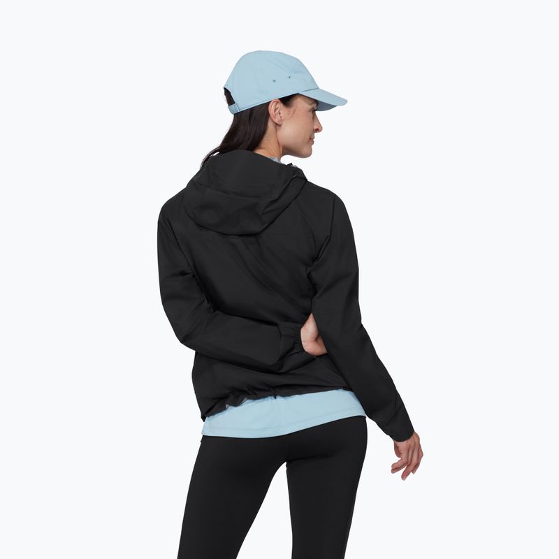 Women's wind jacket Mammut Ducan HS Hooded black 3