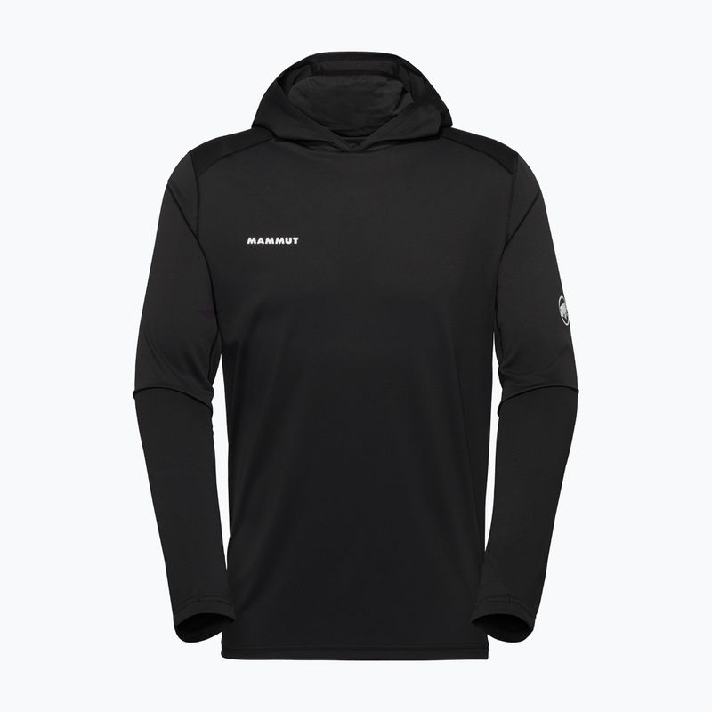 Men's trekking sweatshirt Mammut Selun FL Sun Hoody black 6