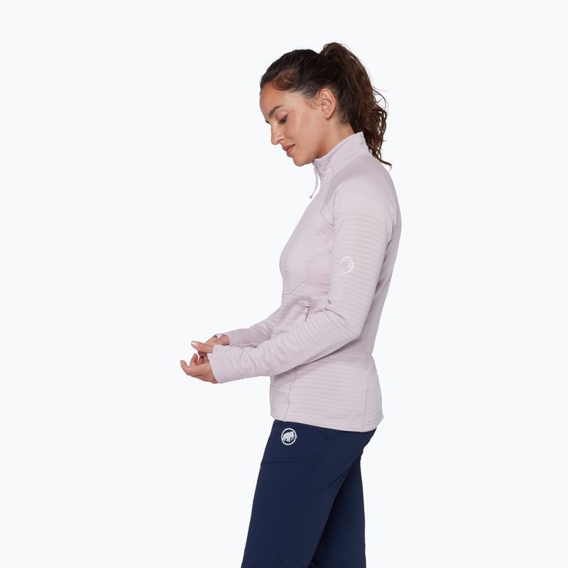 Women's sweatshirt Mammut Taiss ML alpine calamint 4