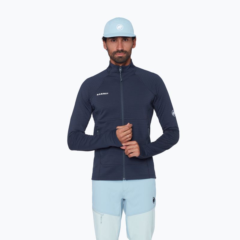 Men's sweatshirt Mammut Taiss ML Jacket Men marine 2