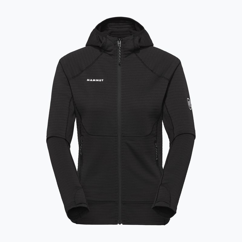 Women's sweatshirt Mammut Taiss ML Hooded Jacket Women black 6