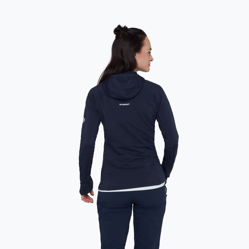 Women's sweatshirt Mammut Taiss ML Hooded marine 3
