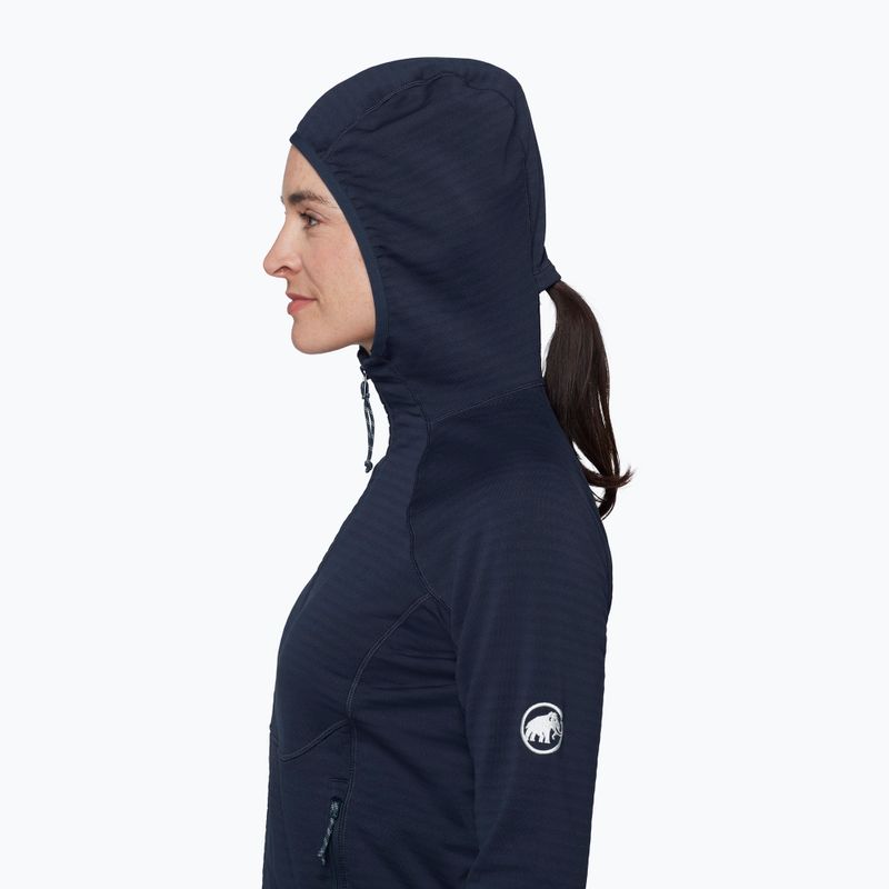 Women's sweatshirt Mammut Taiss ML Hooded marine 5