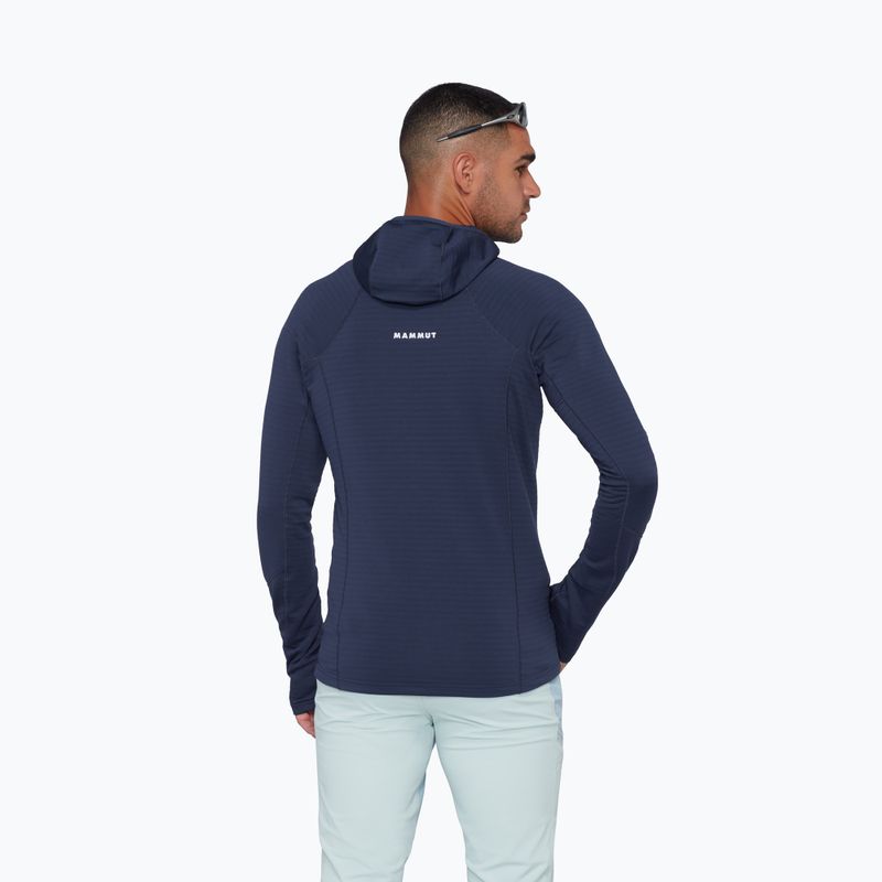 Men's sweatshirt Mammut Taiss ML Hooded marine 3