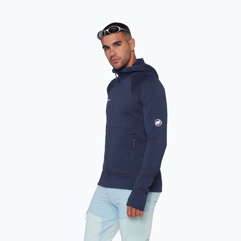 Men's sweatshirt Mammut Taiss ML Hooded marine 4