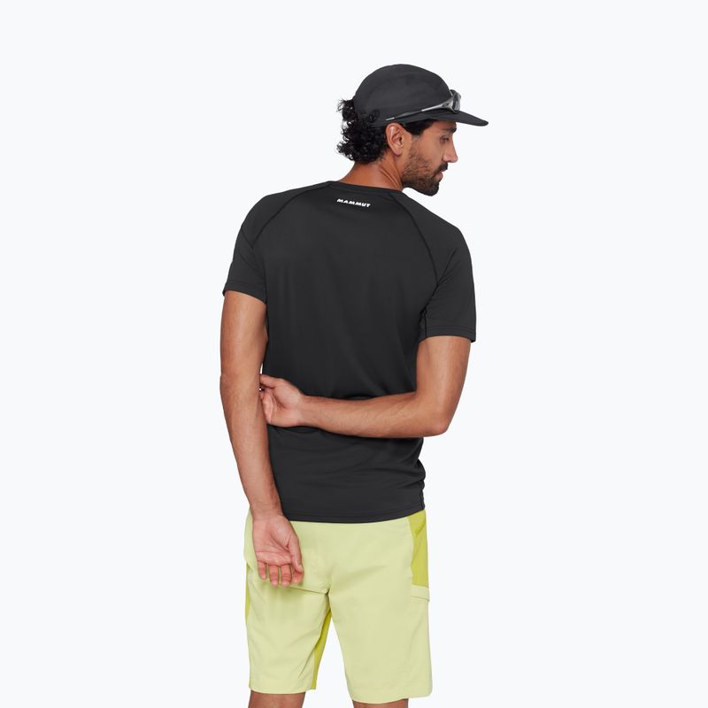 Men's trekking shirt Mammut Ducan FL T-Shirt Men black 3