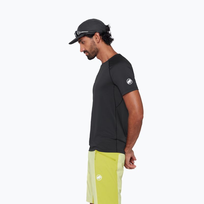 Men's trekking shirt Mammut Ducan FL T-Shirt Men black 4