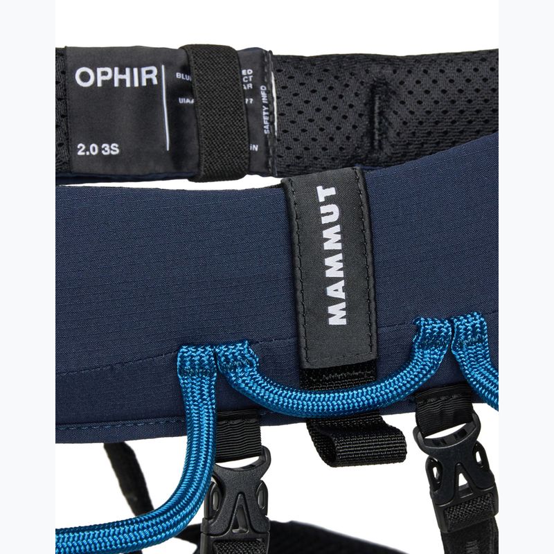 Climbing harness Mammut Ophir 3 Slide 2.0 Harness marine/sapphire 4