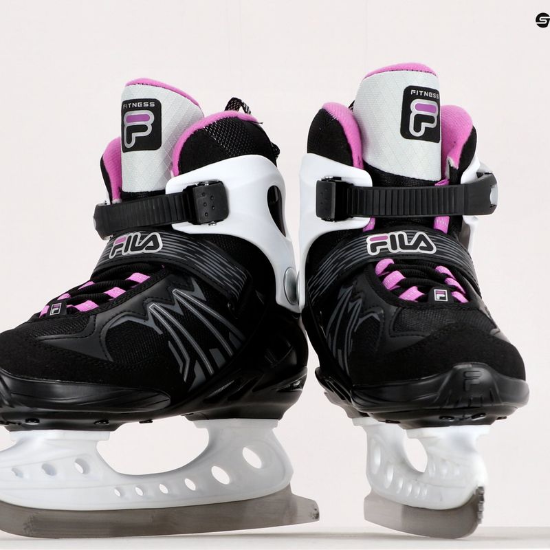 Women's skates FILA Primo Lady black/grey/magenta 15