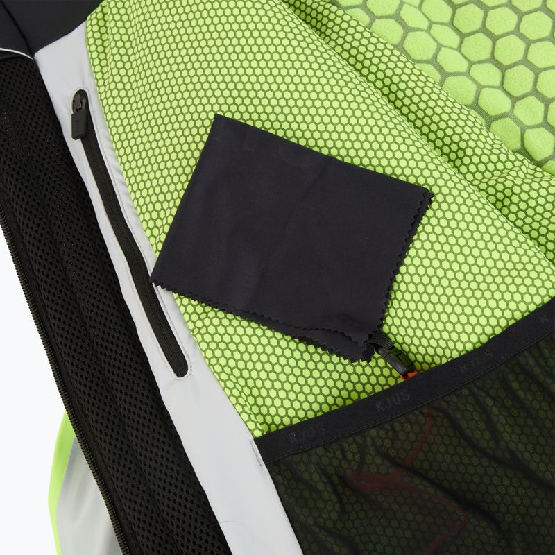 KJUS men's ski jacket Ligety alloy/limelight 8