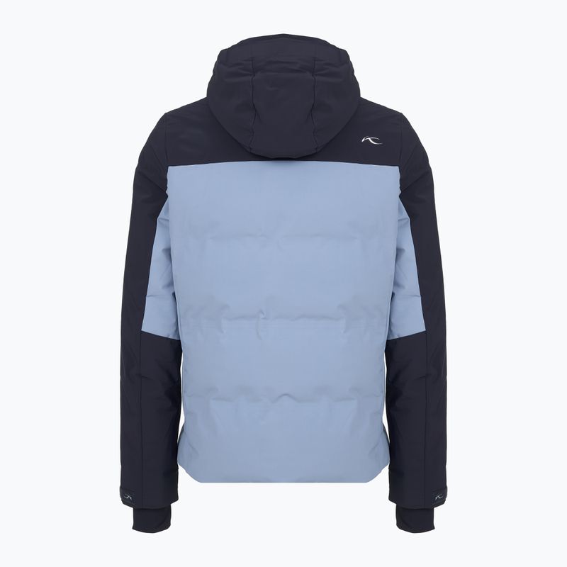 Men's ski jacket KJUS Green Line 2.0 neptune/deep space 2
