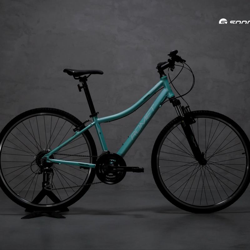 Women's cross bike Romet Orkan 2D green R22A-CRO-28-15-P-347 3