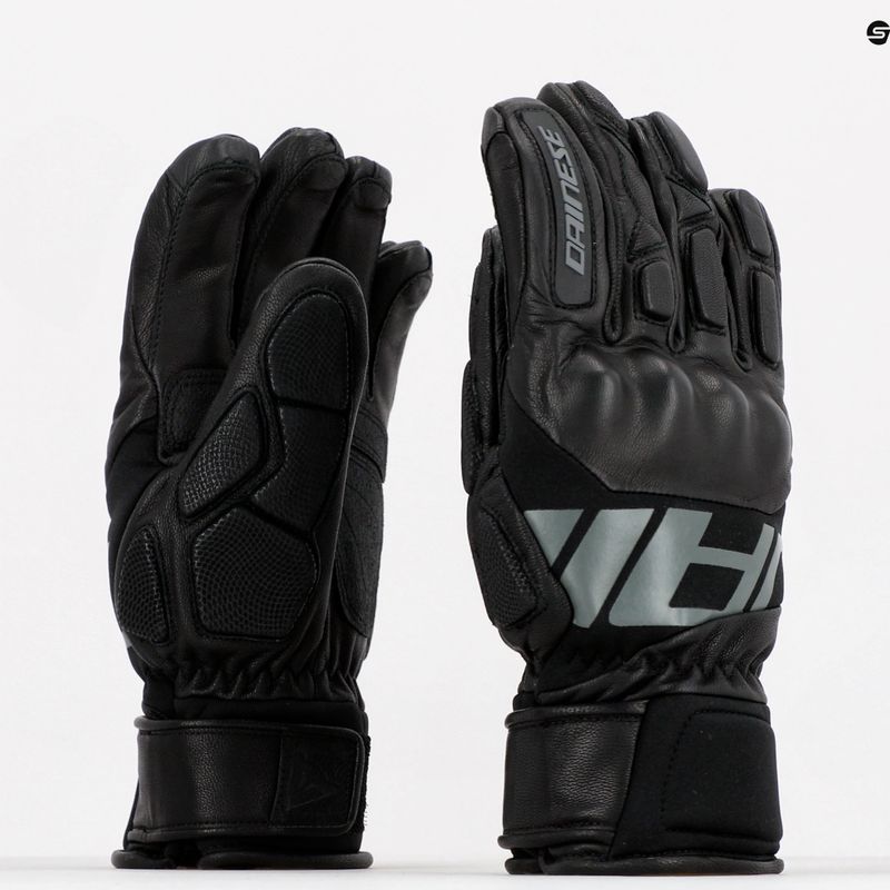 Men's ski gloves Dainese Hp stretch limo/stretch limo 7