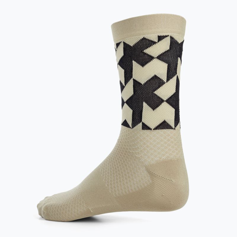 ASSOS Monogram moon sand cycling socks 2