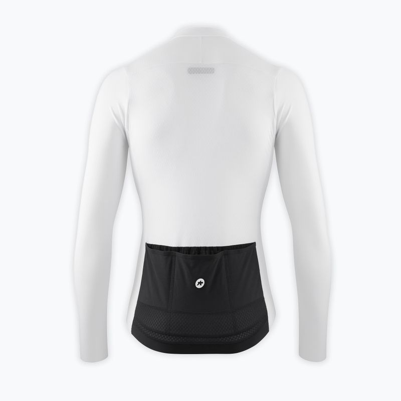 Men's cycling longsleeve ASSOS Mille GT S11 white 2