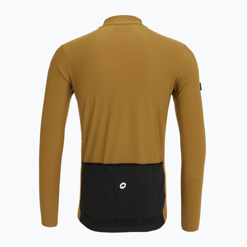 Men's cycling sweatshirt ASSOS Mille GT Spring Fall C2 bronze ash 2