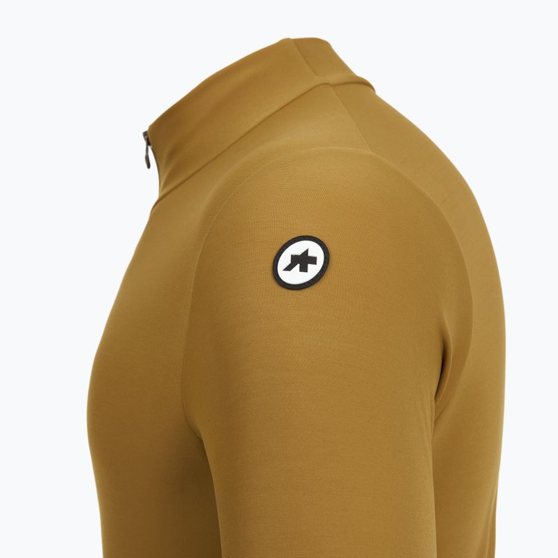 Men's cycling sweatshirt ASSOS Mille GT Spring Fall C2 bronze ash 3