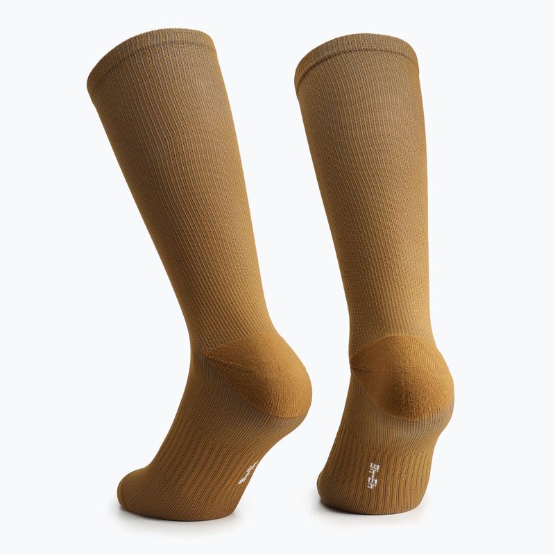 ASSOS Spring Fall Unisea bronze ash cycling socks 2