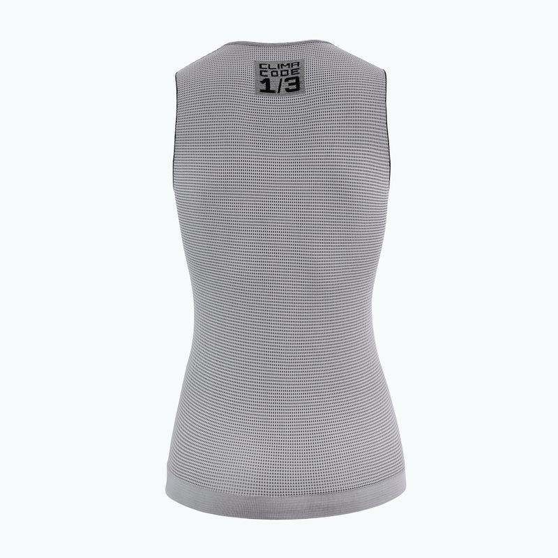 Women's cycling sweatshirt ASSOS Summer NS Skin Layer P1 grey 2