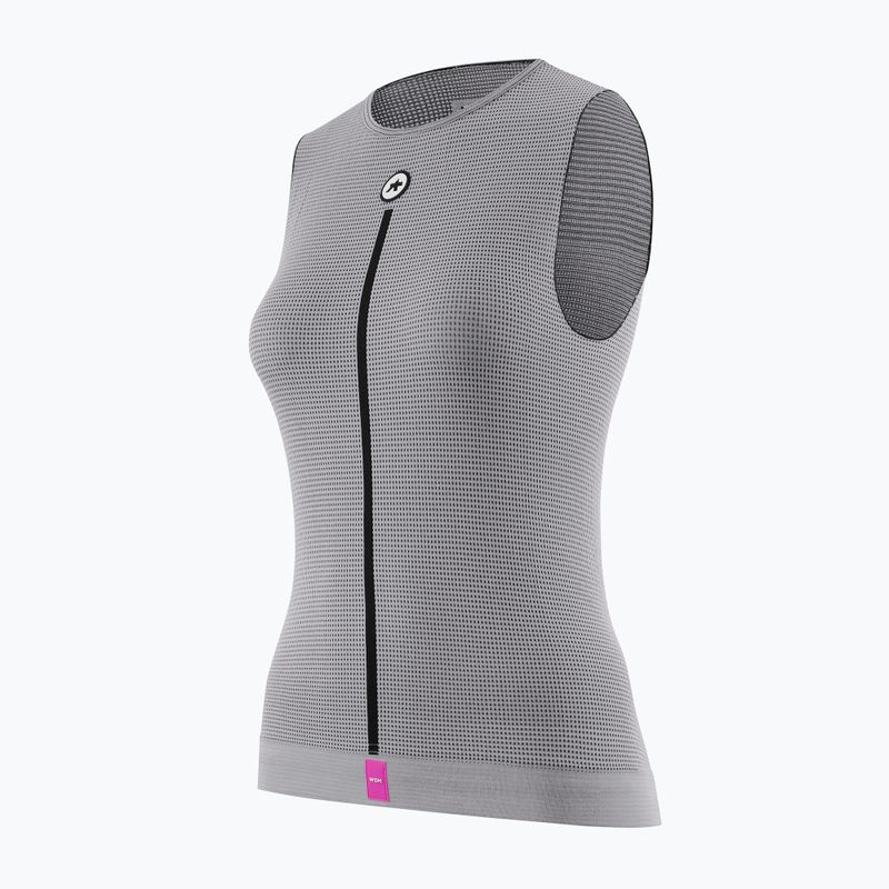 Women's cycling sweatshirt ASSOS Summer NS Skin Layer P1 grey 4