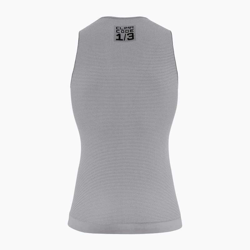 Men's cycling sweatshirt ASSOS Summer NS Skin Layer P1 grey 2