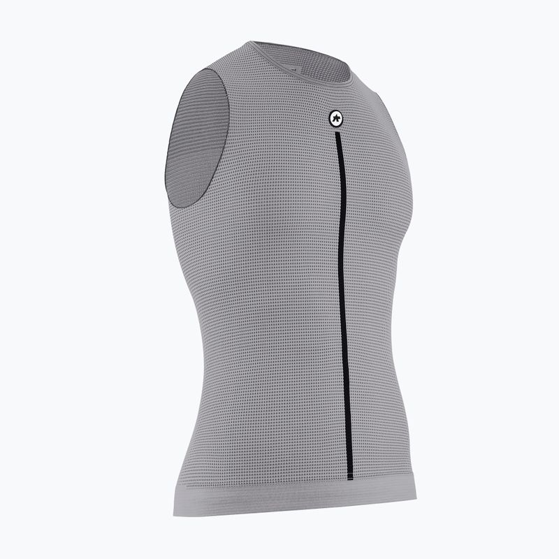 Men's cycling sweatshirt ASSOS Summer NS Skin Layer P1 grey 3