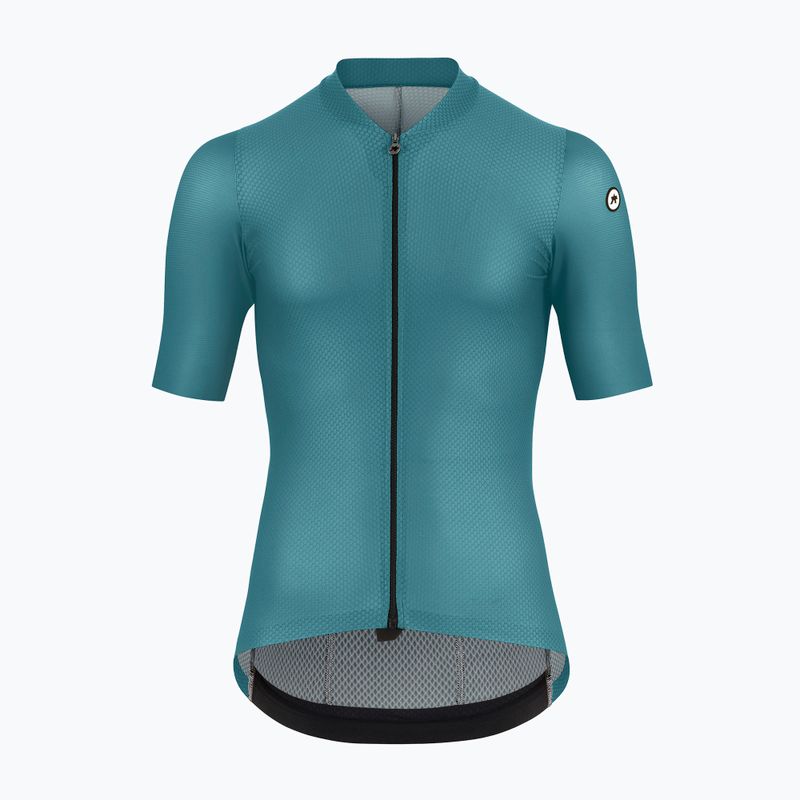 Menʼs cycling jersey ASSOS Mille GT S11 foundation green