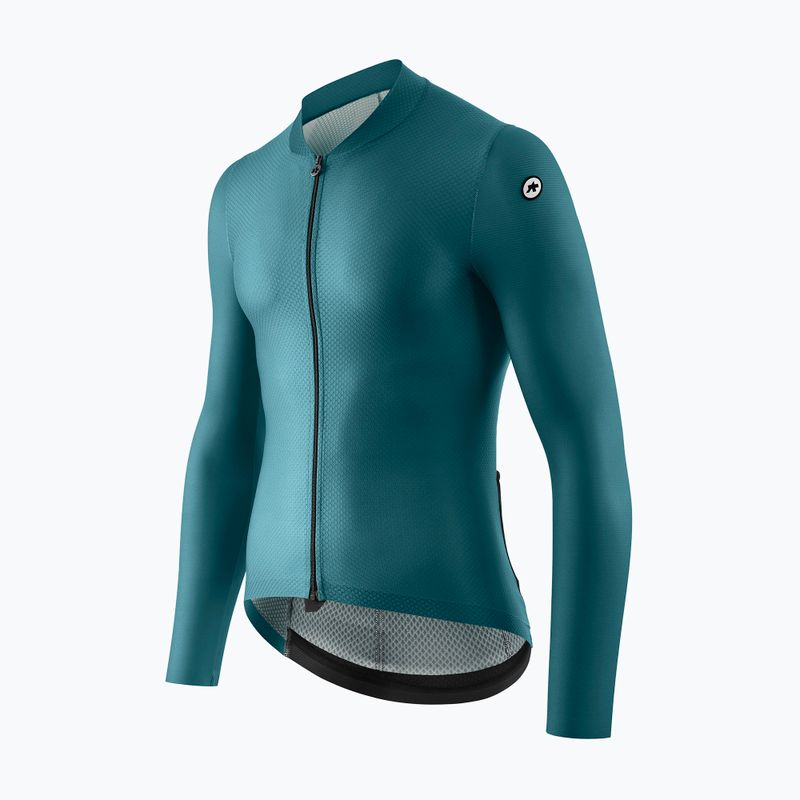 ASSOS Mille GT S11 foundation green men's cycling longsleeve 4