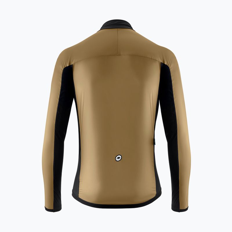 Men's cycling jacket ASSOS Mille GT C2 Wind bronze ash 2