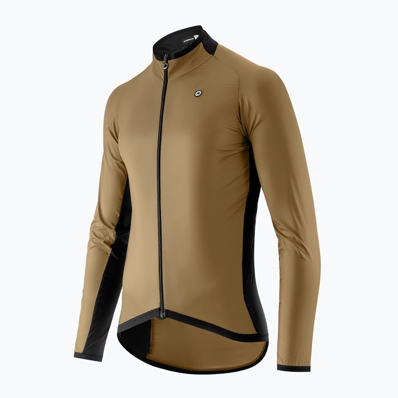 Men's cycling jacket ASSOS Mille GT C2 Wind bronze ash 4