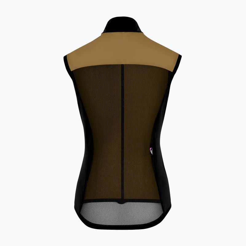 Women's cycling waistcoat ASSOS Uma GT Wind C2 W bronze ash 2