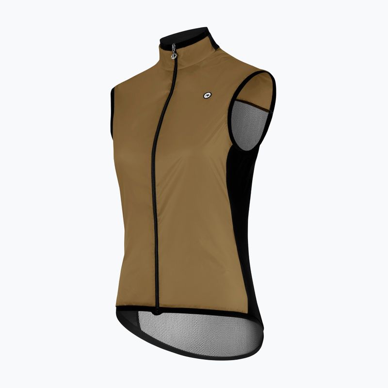 Women's cycling waistcoat ASSOS Uma GT Wind C2 W bronze ash 4