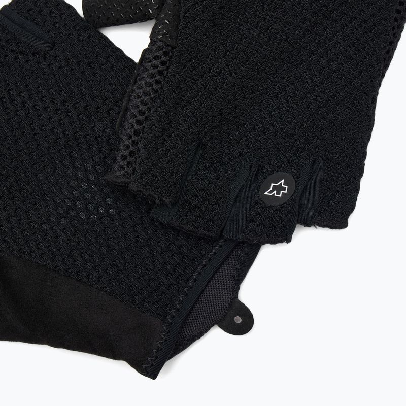 ASSOS Endurance S11 black cycling gloves 4