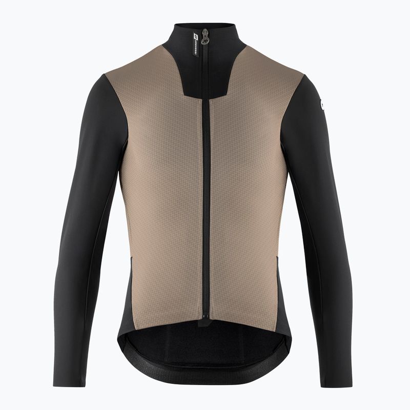 Men's ASSOS Mille GT Hashoogi 3/3 Winter S11 dune sand cycling jacket